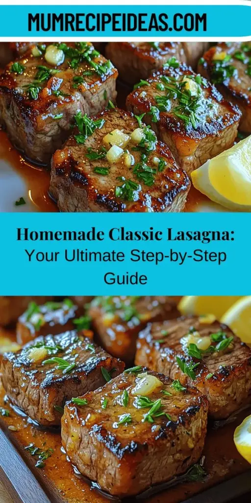 Discover the warmth and joy of homemade classic lasagna with our step-by-step guide. This timeless dish combines layers of rich meat sauce, creamy cheese, and perfectly cooked noodles to create a comforting meal that's perfect for any occasion. Learn about selecting the best ingredients, mastering the layering technique, and baking to perfection. Whether you prefer traditional or unique variations, this guide will help you craft a delicious, memorable lasagna that brings family and friends together.