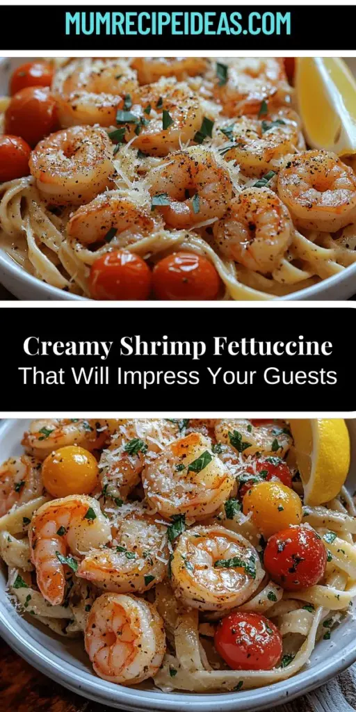 Dive into a culinary adventure with Velvety Shrimp Fettuccine Delight! This exquisite dish combines succulent shrimp, creamy fettuccine, and aromatic herbs for a taste that will elevate any meal. Perfect for dinner parties or cozy nights in, this recipe provides step-by-step instructions to create a restaurant-quality experience at home. Learn about the essential ingredients, their benefits, and cooking techniques that ensure a delicious and memorable dining experience.
