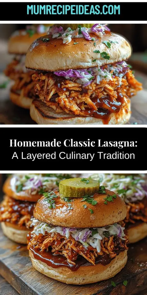 Discover the art of making classic homemade lasagna with this ultimate guide! From its rich history rooted in Italy to essential ingredient tips, this guide walks you through every step of creating the perfect lasagna. Learn the differences between fresh and dried pasta, how to select quality cheeses and meats, and explore regional variations. With detailed instructions on crafting a flavorful sauce and assembling your layers, you’ll be ready to impress family and friends with a delicious, comforting dish that celebrates tradition.