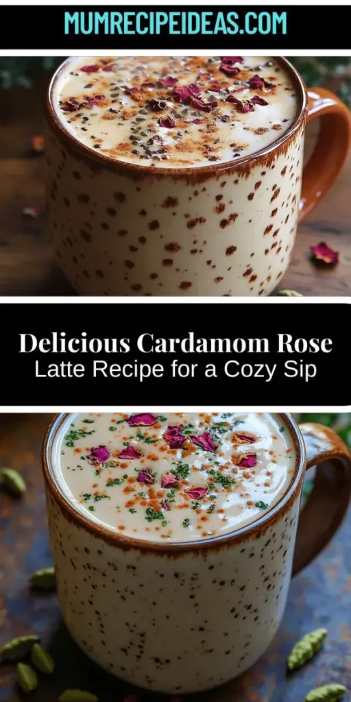 Experience the enchanting flavors of the Aromatic Cardamom Rose Latte, a delightful beverage that combines floral notes with spicy warmth. This latte not only pleases your palate but also offers health benefits, thanks to the soothing properties of cardamom and the antioxidants in rose petals. Perfect for recreating café-quality drinks at home, this recipe allows customization to suit your taste. Join the trend of aromatic drinks and elevate your daily routine with this unique latte experience.