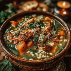 As the leaves turn vibrant shades of orange and gold, and the air becomes crisp with the promise of fall, there's an undeniable urge to seek out warm, comforting dishes that embody the essence of the season. One such dish that perfectly captures this feeling is the Cozy Fall Crockpot Chicken and Barley Stew. Not only does this recipe offer a hearty meal that fills your home with enticing aromas, but it also embodies the spirit of togetherness that comes with the cooler months.