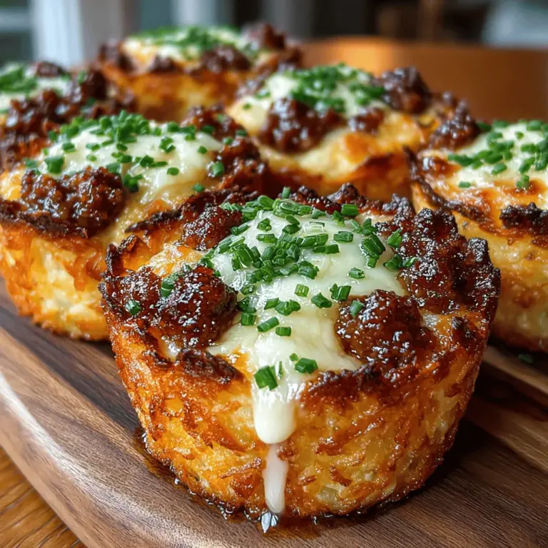 Breakfast is often considered the most important meal of the day, and what better way to kickstart your morning than with a delicious, hearty dish? Mini Breakfast Hash Brown Muffin Cups are a perfect blend of crispy hash browns, savory breakfast meats, and fluffy eggs, all baked into a convenient muffin shape. These versatile cups not only provide a satisfying meal but also cater to the fast-paced lifestyles many lead today. Whether you’re rushing out the door or enjoying a leisurely weekend brunch, these muffin cups offer a delightful combination of flavors and textures that can be tailored to individual tastes.