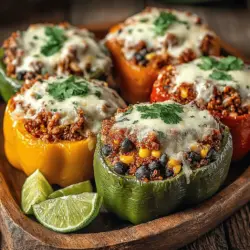 To create the perfect Quinoa & Turkey Fiesta Stuffed Peppers, it's essential to understand the main ingredients that make this dish nutritious and flavorful.