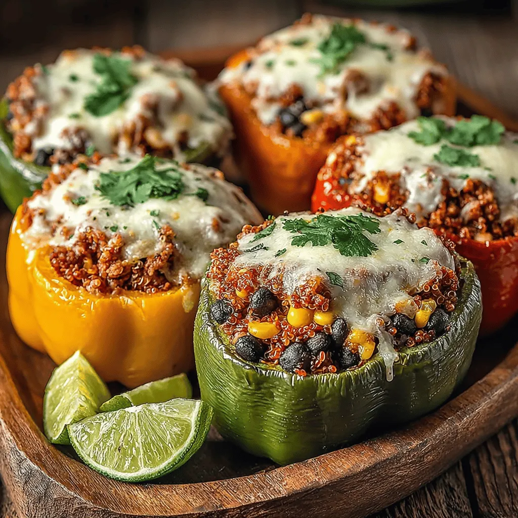 To create the perfect Quinoa & Turkey Fiesta Stuffed Peppers, it's essential to understand the main ingredients that make this dish nutritious and flavorful.