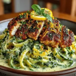 In the realm of pasta dishes, few can boast the combination of indulgence and healthiness quite like Creamy Zucchini Pasta with Chicken. This delightful recipe marries the creamy richness of a traditional pasta dish with the freshness of seasonal vegetables, creating a meal that is both satisfying and nutritious. At its core, this dish features tender pieces of chicken, spiralized zucchini—often referred to as “zoodles”—and a luscious cream sauce that ties everything together beautifully. Whether you're looking for a weeknight dinner or a dish to impress guests, this creamy zucchini pasta is versatile enough to suit any occasion.