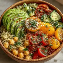 In recent years, power bowls have surged in popularity within the health food scene, captivating the attention of health enthusiasts and busy individuals alike. These nutrient-dense meals are designed to be both satisfying and nourishing, offering a delightful blend of flavors and textures. At the heart of many power bowl recipes is the concept of balance: combining whole grains, fresh vegetables, healthy fats, and protein to create a complete meal in one bowl. One such recipe that embodies this philosophy is the Wholesome Quinoa & Veggie Power Bowl.
