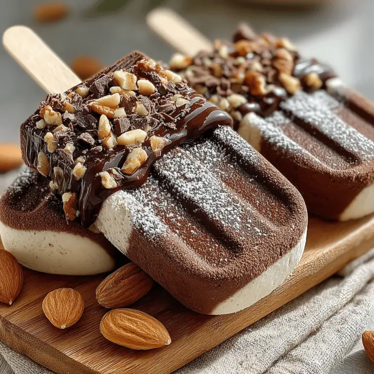 If you’re a coffee enthusiast with a penchant for sweet treats, the Choco-Mocha Delight Pops are bound to become your new favorite indulgence. These delectable popsicles combine the rich, robust flavors of coffee and chocolate, creating a refreshing frozen dessert perfect for warm days or an afternoon pick-me-up. With their unique blend of textures and tastes, these pops deliver a delightful experience that satisfies both your sweet tooth and your caffeine cravings.