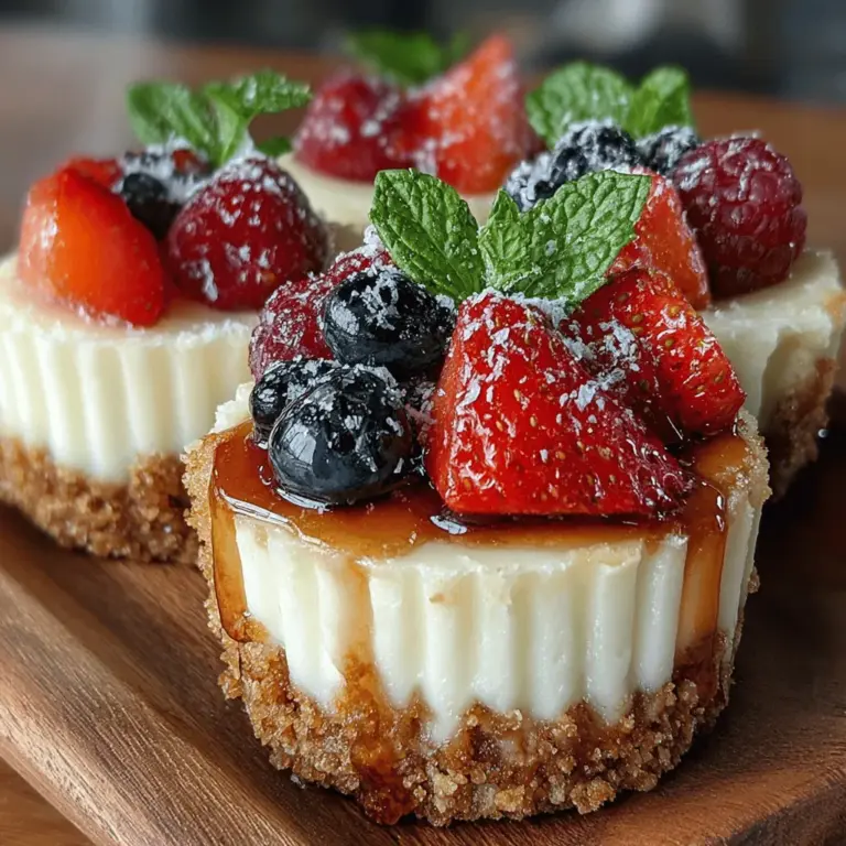 Before diving into the recipe, it's essential to understand the delightful layers of flavor and texture that make mini cheesecakes a favorite among dessert lovers. Each component plays a critical role in achieving the perfect balance between sweetness and tanginess.