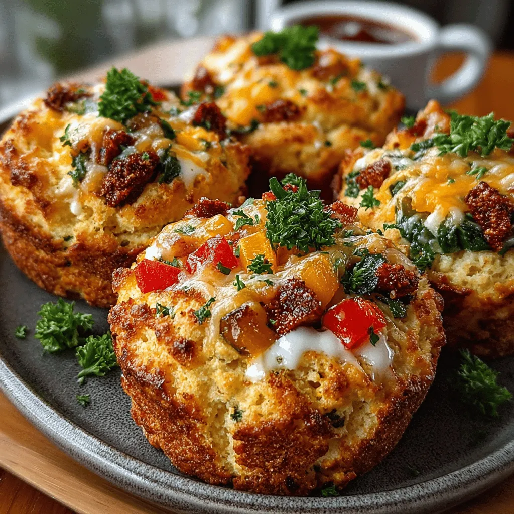 Breakfast is often hailed as the most important meal of the day, and what better way to start your morning than with a delicious and nutritious dish that combines convenience, flavor, and vibrant colors? Enter the Sunny Delight Mini Veggie Breakfast Biscuit Cups. These bite-sized breakfast delights are not only easy to prepare but also packed with wholesome ingredients that will energize your day. With their flaky biscuit base, fresh vegetable filling, and protein-rich egg topping, these mini cups offer a balanced meal that pleases both the palate and the body.