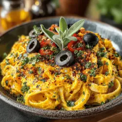 As the leaves turn golden and the air becomes crisp, Halloween approaches, bringing with it an exciting opportunity to celebrate with festive food. Among the various symbols of this season, pumpkins stand out—not just for their role as decorative jack-o'-lanterns, but also for their culinary versatility. This Spooky Pumpkin Pasta Delight is a perfect embodiment of Halloween spirit, combining the comforting flavors of pumpkin with the beloved staple of pasta.