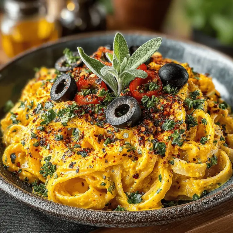 As the leaves turn golden and the air becomes crisp, Halloween approaches, bringing with it an exciting opportunity to celebrate with festive food. Among the various symbols of this season, pumpkins stand out—not just for their role as decorative jack-o'-lanterns, but also for their culinary versatility. This Spooky Pumpkin Pasta Delight is a perfect embodiment of Halloween spirit, combining the comforting flavors of pumpkin with the beloved staple of pasta.