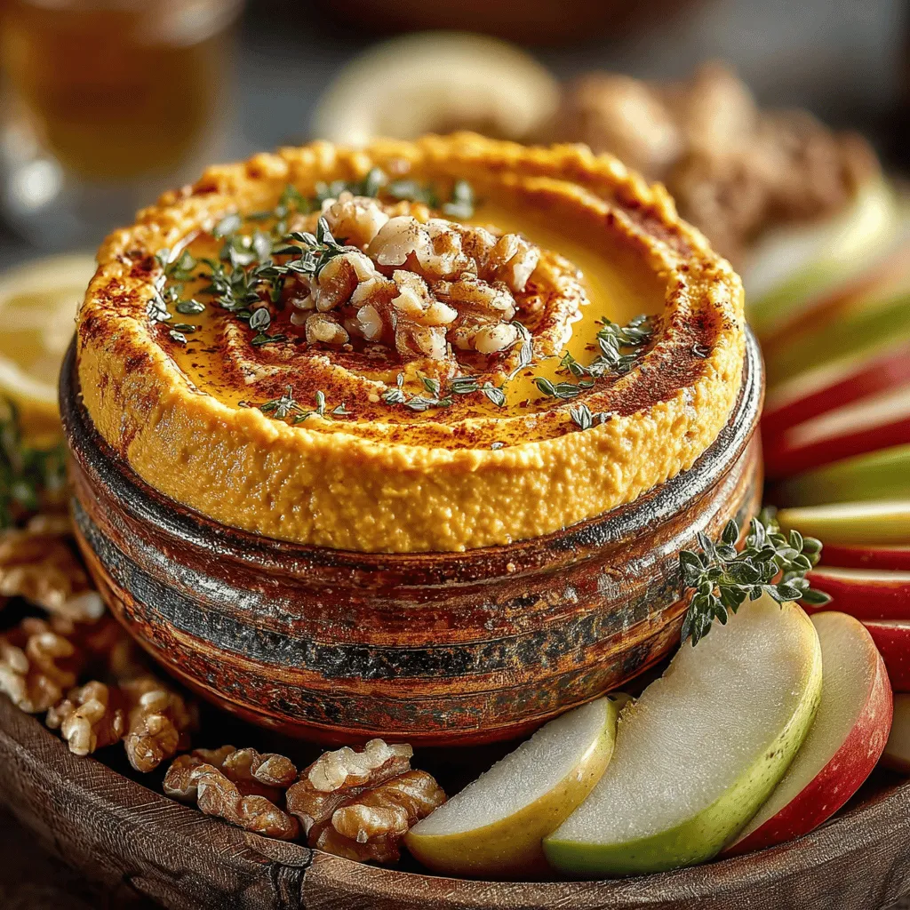As autumn rolls in, it brings with it a palette of vibrant colors and an array of comforting flavors. The air becomes crisp, and our cravings shift towards heartwarming snacks that embody the essence of the season. One standout recipe that perfectly encapsulates this transition is Spiced Pumpkin Hummus with Apple Slices. This innovative twist on traditional hummus not only highlights the creamy richness of chickpeas but also introduces the warm, inviting notes of pumpkin and spices that characterize fall.