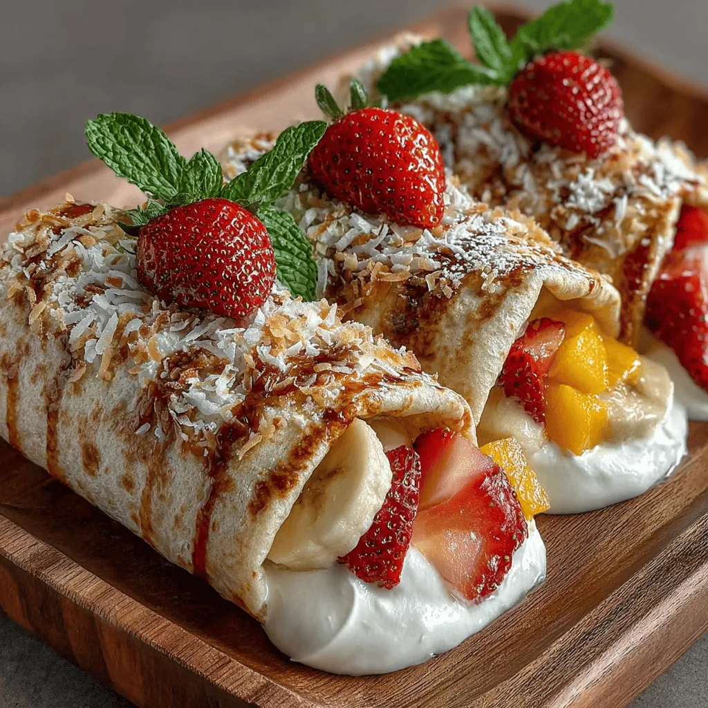 Fruit wraps are a delightful culinary creation that combines the freshness of fruits with the satisfying texture of tortillas, making for a versatile dish that can be enjoyed at any time of the day. The concept of fruit wraps allows for endless creativity, as you can mix and match a variety of ingredients to suit your taste preferences or dietary needs. Among the myriad of flavor combinations, the Sweet and Spicy Fruit Wraps stand out with their unique blend of sweetness from ripe fruits and a hint of spiciness that tantalizes the taste buds.
