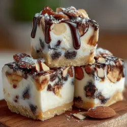 As the temperatures rise and the sun shines brighter, the craving for cool, refreshing treats becomes almost irresistible. Frozen desserts are a staple of warmer months, offering not only a delightful way to beat the heat but also a chance to indulge with a touch of creativity. Among the array of options available, Frozen Greek Yogurt Almond Bliss Slices stand out as a delicious and nutritious choice. This recipe perfectly balances the satisfaction of a sweet treat with the benefits of wholesome ingredients, making it a favorite among health-conscious individuals and dessert lovers alike.