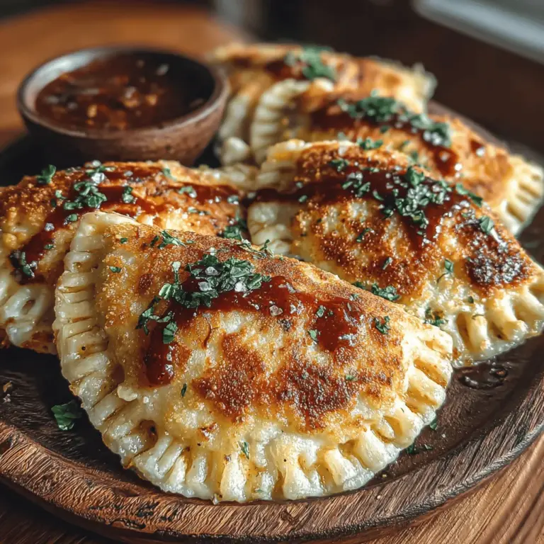 If you're looking for a unique twist on traditional pasta, Cheesy Hatch Chili Pasta Pockets are a delightful option that marries the comforting textures of homemade pasta with the vibrant flavors of Hatch chilies. These savory pockets offer an enticing combination of rich cheeses and spicy chilies, creating a dish that is both indulgent and exciting. Perfect for family meals or gatherings, these pasta pockets are sure to impress with their deliciousness and homemade charm.