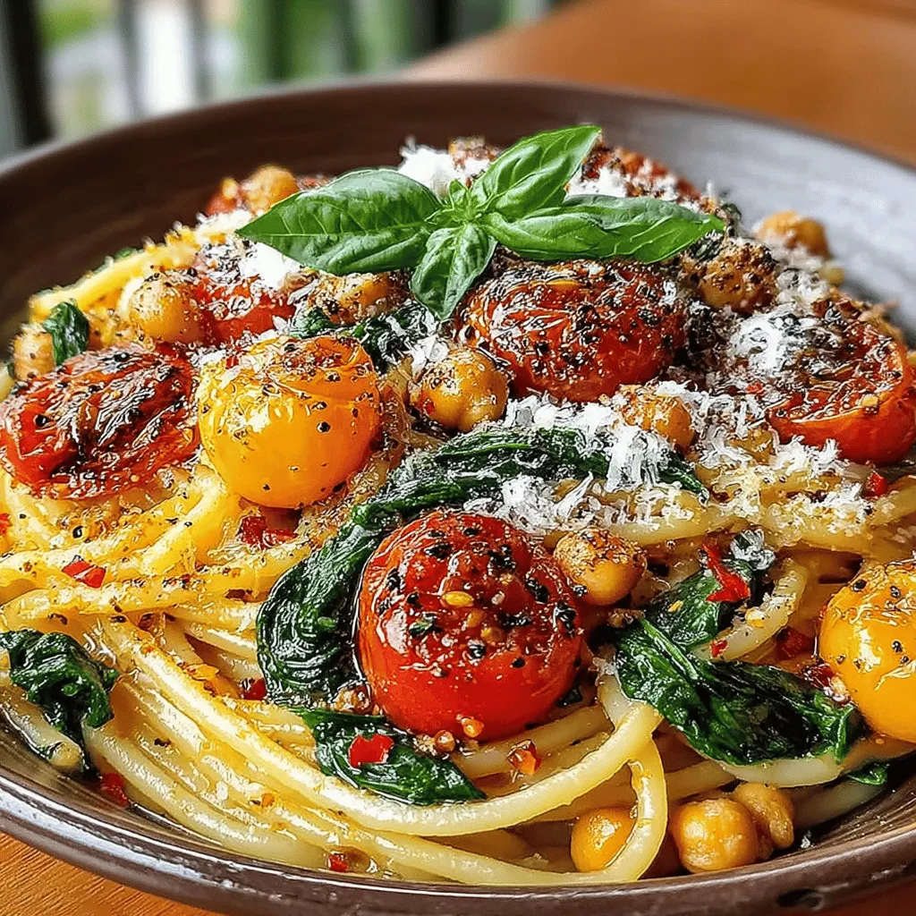 Delight in the refreshing flavors of Zesty Lemon Chickpea Pasta, a perfect dish that combines the comforting texture of pasta with the vibrant zest of lemon and the wholesome goodness of chickpeas. This recipe is not only quick to prepare but also packs a nutritional punch, making it an ideal choice for a busy weeknight dinner or a light lunch. The bright, zesty flavors are sure to awaken your taste buds, while the hearty ingredients ensure that you feel satisfied without the heaviness often associated with traditional pasta dishes.