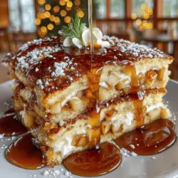 Breakfast is often heralded as the most important meal of the day, and for good reason. It not only fuels our bodies but also sets the tone for everything that follows. Imagine waking up to the inviting aroma of warm spices and sweet apples wafting through your kitchen. This is the promise of Apple Cinnamon Pancake Sandwiches—an enticing combination that transforms a classic breakfast into a delightful culinary experience. These pancake sandwiches are more than just a meal; they embody comfort, flavor, and creativity, making them a perfect choice for breakfast enthusiasts of all skill levels.
