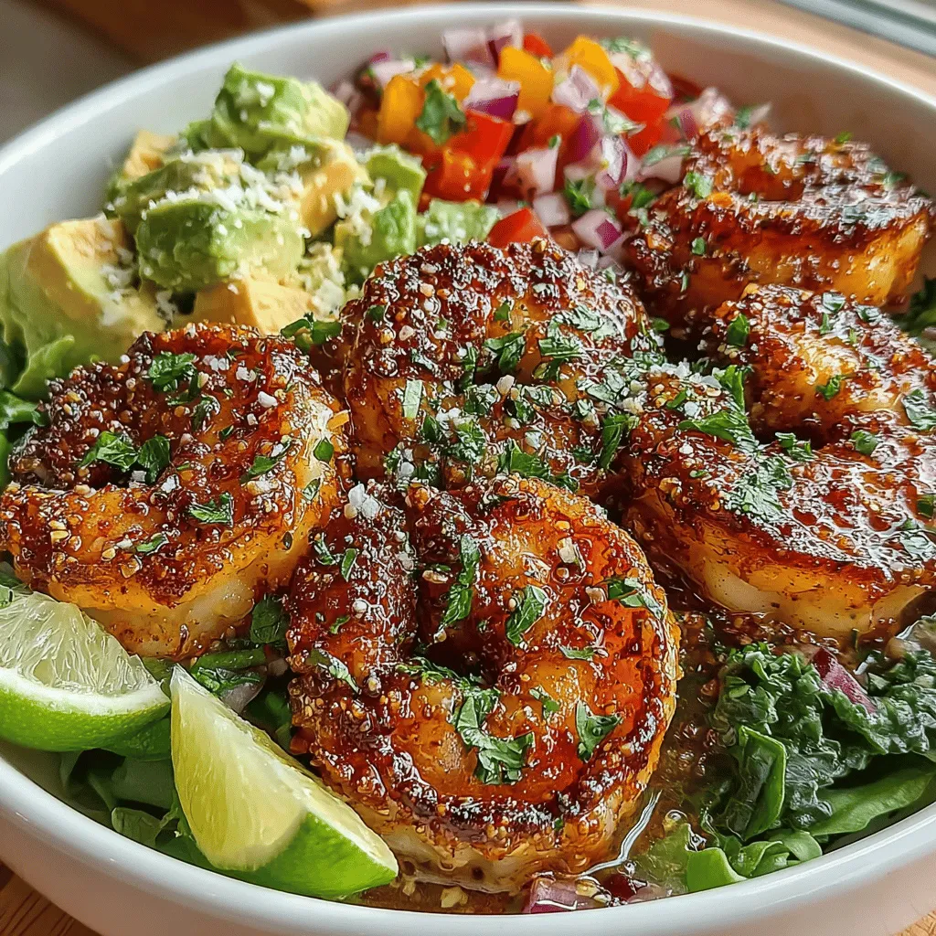 If you're seeking a dish that embodies the essence of fresh, vibrant flavors, look no further than the Honey Lime Shrimp and Avocado Salad. This delightful recipe is a harmonious blend of juicy shrimp, creamy avocado, and a medley of colorful vegetables, making it an ideal choice for warm weather meals or light, satisfying dinners. The combination of sweet honey and tangy lime creates a zesty marinade that elevates the shrimp to new heights, ensuring each bite is a burst of flavor.