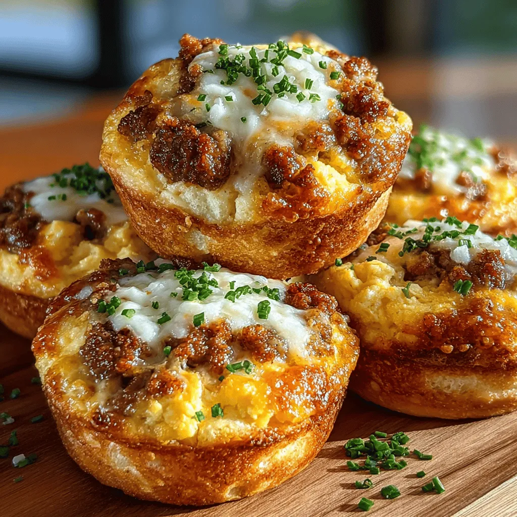 In the hustle and bustle of daily life, breakfast often becomes an overlooked meal, yet it plays a pivotal role in fueling our bodies for the day ahead. Among the myriad of breakfast options, Savory Mini Sausage Egg Muffin Sliders have emerged as a delightful choice that combines convenience, flavor, and nutrition. These bite-sized sliders not only cater to the fast-paced lifestyle but also deliver a satisfying taste that keeps you coming back for more.