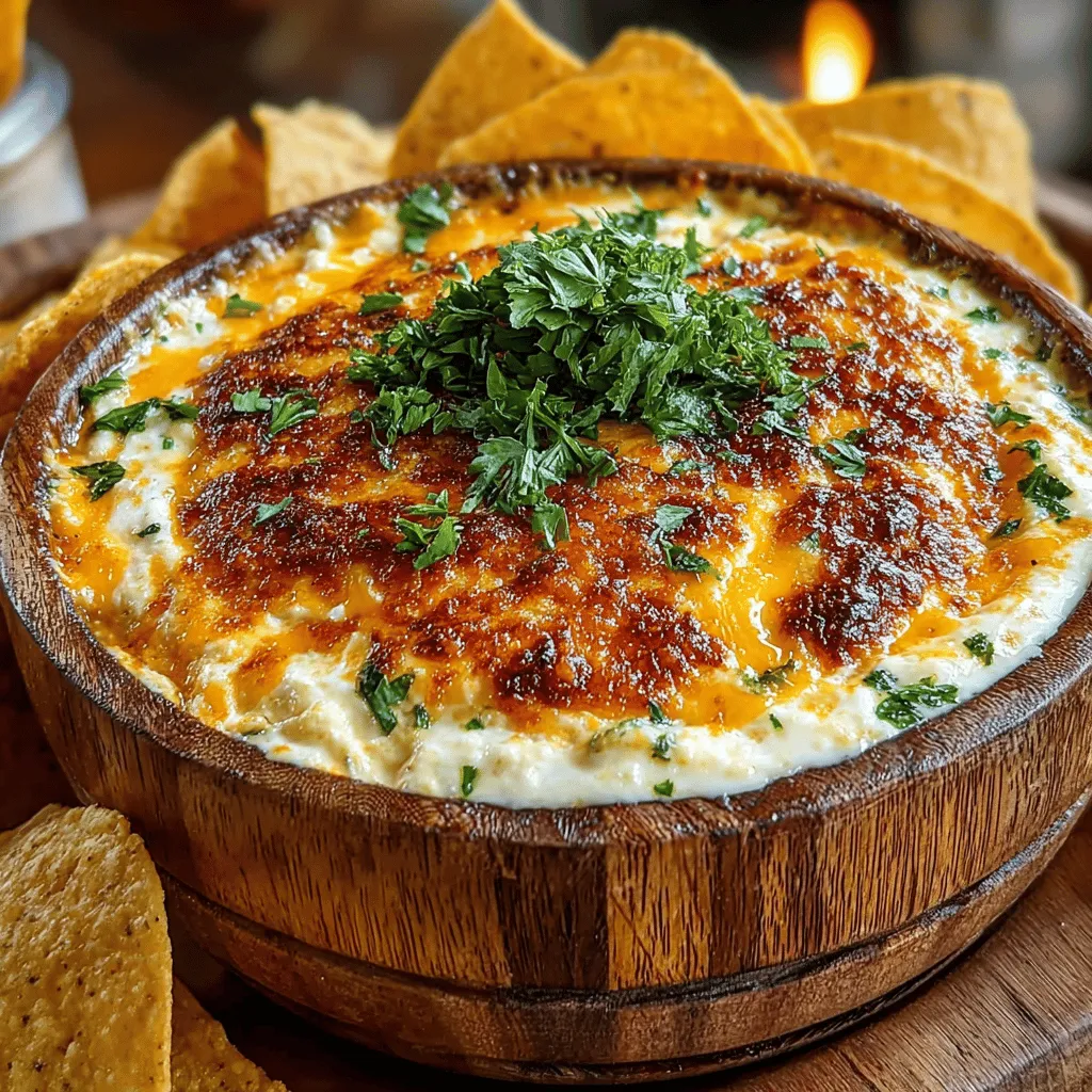 In the realm of appetizers, few dishes can ignite the enthusiasm of guests quite like a warm, cheesy dip. Enter the Cheesy Zucchini Bliss Queso Dip, a tantalizing blend of creamy cheeses and fresh zucchini that promises to elevate your snacking experience to new heights. This recipe offers a guilt-free twist on traditional queso, packing in the goodness of vegetables while delivering a rich, cheesy flavor that everyone will love. Whether you are hosting a game night, enjoying a cozy family gathering, or simply craving a savory treat, this dip will quickly become a staple at any gathering.