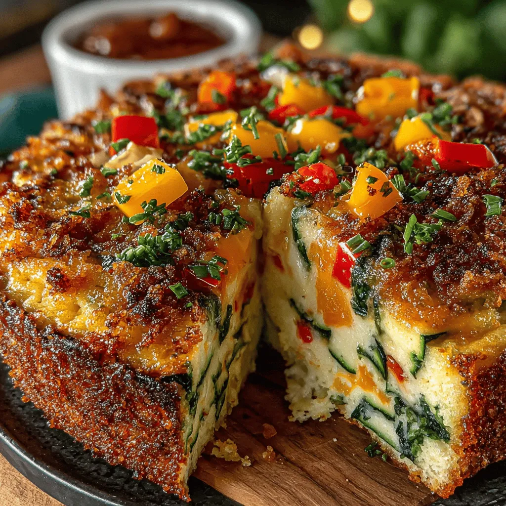 The Zucchini Cheddar Breakfast Bake is a delightful dish that combines the light, fresh flavor of zucchini with the rich, comforting taste of sharp cheddar cheese. This breakfast bake is not only satisfying but also offers a nutritious start to your day. With a blend of wholesome ingredients, it can easily become a family favorite, perfect for busy mornings or leisurely weekend brunches. Whether you're looking for a way to incorporate more vegetables into your breakfast routine or simply seeking a delicious and easy-to-make dish, this recipe has something for everyone.