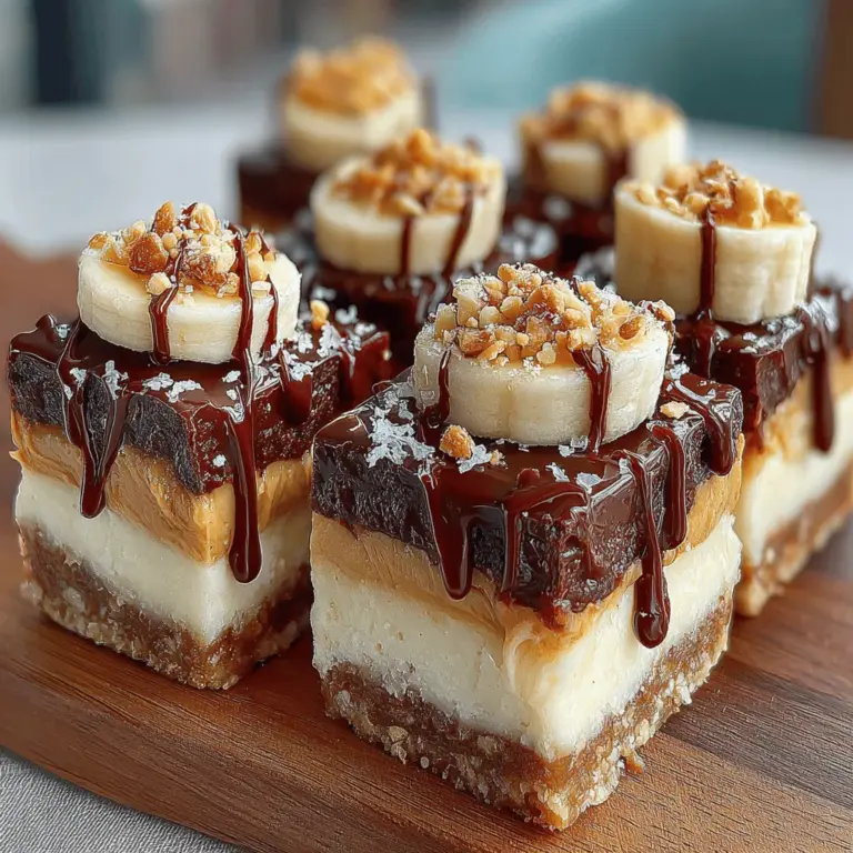 To achieve perfectly shaped Frozen Chocolate Banana Pie Bars, lining your pan correctly is key. Start by using a standard 9x9-inch square baking dish. Cut a piece of parchment paper that is large enough to cover the bottom and sides of the pan, allowing for some overhang. This overhang will act as handles, making it easy to lift out the bars once they are frozen. Lay the parchment paper in the pan, smoothing it into the corners and sides to minimize wrinkles. This technique not only facilitates easy removal but also ensures that the bars can be sliced cleanly without sticking to the pan.