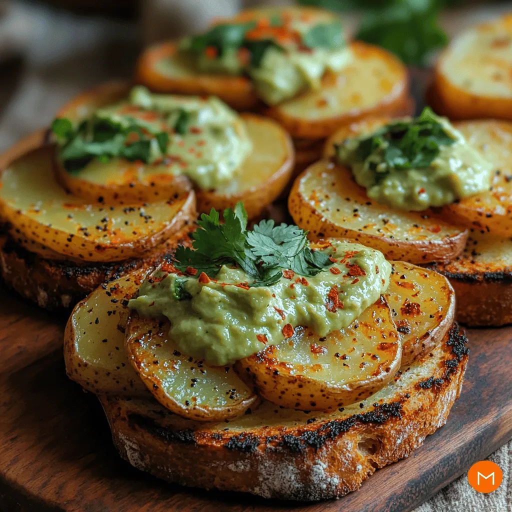 In the ever-evolving landscape of contemporary cuisine, few dishes have garnered as much attention and affection as avocado toast. This simple yet indulgent dish has become a staple in cafes and homes alike, cherished for its creamy texture and versatility. But what if we could elevate this beloved classic to new heights? Enter Roasted Garlic Avocado Potato Toast—a delightful fusion that combines the rich flavors of roasted garlic and crispy potatoes atop a luscious avocado spread. Whether enjoyed for breakfast, as a snack, or even as a light lunch, this recipe offers a satisfying and nutritious option that caters to various dietary preferences.