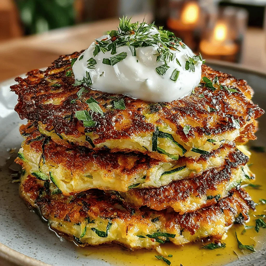 Zucchini pancakes are emerging as a favorite in both home kitchens and trendy restaurants, celebrated for their light, fluffy texture and vibrant flavor. This dish is not just another breakfast option; it is a versatile meal that can be enjoyed any time of the day. Packed with vegetables and easy to prepare, zucchini pancakes offer a delightful way to incorporate more greens into your diet without compromising on taste. Their growing popularity is a testament to the increasing awareness of healthy eating habits and the benefits of choosing plant-based ingredients.