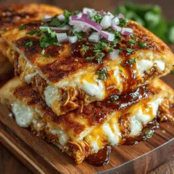 Creating the perfect Mini BBQ Chicken Flatbread Stacks is all about layering the ingredients in a way that maximizes flavor and presentation. Follow these steps to assemble your stacks effectively: