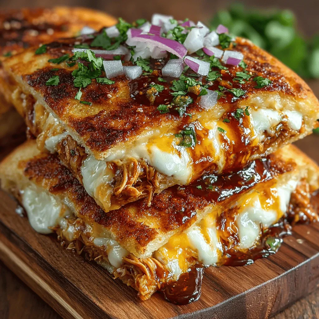 Creating the perfect Mini BBQ Chicken Flatbread Stacks is all about layering the ingredients in a way that maximizes flavor and presentation. Follow these steps to assemble your stacks effectively: