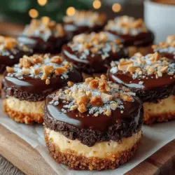 Chocolate and peanut butter have long been celebrated as a match made in dessert heaven. The rich, creamy texture of peanut butter coupled with the smooth, indulgent nature of chocolate creates a flavor profile that satisfies even the most discerning sweet tooth. From classic peanut butter cups to elaborate cakes, this duo has taken the dessert world by storm. One simple yet exquisite treat that perfectly encapsulates this combination is Choco-Peanut Bliss Coins. These no-bake delights are not only easy to make but also provide an instant dose of joy for any chocolate lover.