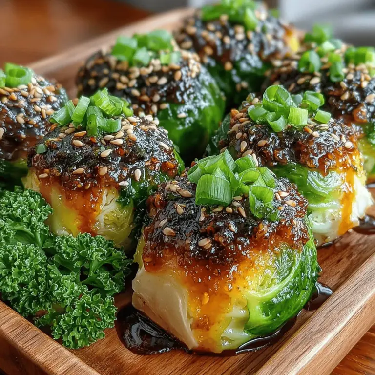 Brussels sprouts have gained a reputation as a powerhouse vegetable in the realm of healthy eating. Known for their compact size and vibrant green color, these miniature cabbages are not only rich in nutrients but also versatile in their culinary applications. Whether roasted, sautéed, or steamed, Brussels sprouts can be transformed into a delightful dish that pleases the palate. Among the many ways to prepare them, the Honey Sriracha Glazed Brussels Sprouts offer a unique flavor profile that balances sweetness and spice, making them a favorite choice for health-conscious eaters and flavor enthusiasts alike.