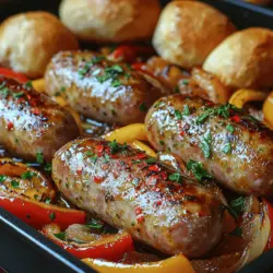 Once you have prepared your Sizzling Sausage and Peppers Delight, it's time to move on to the baking process. This crucial step is where the magic happens, transforming your raw ingredients into a mouthwatering dish bursting with flavor.