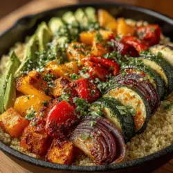 When it comes to creating a vibrant, flavorful meal that balances spice, zest, and nutrition, few dishes can compete with the mouthwatering appeal of Chili Lime Roasted Veggie Bowls. This recipe not only showcases an irresistible combination of flavors but also celebrates the natural sweetness of roasted vegetables, making it a perfect choice for health-conscious eaters and flavor enthusiasts alike. The marriage of spicy chili, tangy lime, and the earthy undertones of roasted veggies delivers a delightful explosion of taste in every bite, ensuring that this dish is as satisfying as it is nourishing.