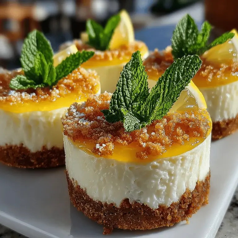 Indulging in a delectable dessert doesn’t always have to be a guilty pleasure, especially when it comes to the refreshing Zesty Frozen Yogurt Lemon Pie Coins. This delightful treat combines the tangy brightness of lemon with the creaminess of Greek yogurt, making it a perfect summer dessert or a guilt-free snack. The vibrant flavors and creamy texture of this dessert will leave you feeling satisfied without the heaviness often associated with traditional pies. In this article, we will explore the ingredients, preparation steps, and the nutritional benefits of this delicious recipe, while also discussing its versatility and how it can be adapted to suit various dietary preferences.