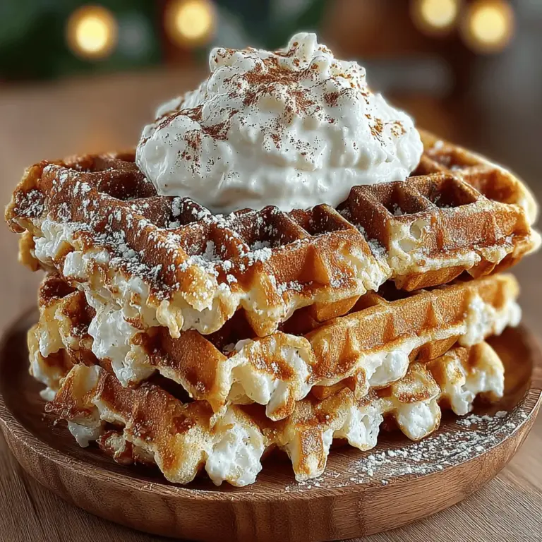 As the leaves start to turn and the air becomes crisp, there’s an undeniable shift in the culinary landscape. Fall brings with it a host of flavors that evoke warmth and comfort, and at the top of that list is the beloved pumpkin spice. This seasonal favorite isn’t just for lattes or pies; it can be transformed into a delightful breakfast treat known as Pumpkin Spice Waffles. These waffles encapsulate the essence of autumn with their warm spices and rich pumpkin flavor, making them an ideal choice for cozy mornings or festive brunch gatherings.