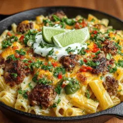 If you're in search of a dish that effortlessly combines comfort food with a burst of flavor, look no further than Creamy Hatch Chili Pasta Skillet. This delightful recipe is not only quick and easy to prepare, but it also showcases the unique and vibrant taste of Hatch chiles, making it a perfect meal for any occasion. The rich, creamy sauce envelops perfectly cooked pasta, complemented by the warm, smoky heat of the chiles, resulting in a dish that will tantalize your taste buds.