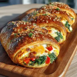Breakfast has long been celebrated as one of the most important meals of the day, offering a chance to kickstart your morning with energy and nourishment. The versatility of breakfast dishes ensures that there is something for everyone, from hearty omelets to sweet pancakes. However, if you are looking for a quick, nutritious, and flavor-packed option, the Spinach & Egg Pockets Delight is a standout choice. This recipe not only combines wholesome ingredients but also delivers a delightful balance of flavors and textures that will leave you feeling satisfied and ready to tackle the day.