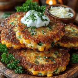 Zucchini sweet corn fritters are a delightful dish that beautifully combines the fresh flavors of summer vegetables into a crispy, satisfying treat. These fritters are not only a feast for the taste buds but also a celebration of seasonal ingredients, making them a perfect addition to your culinary repertoire. With their golden exterior and tender interior, zucchini sweet corn fritters can serve various purposes: they can be a light appetizer, a savory snack, or a complementary side dish to any meal.