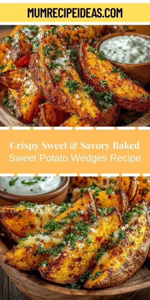Discover the delicious world of Sweet & Savory Baked Sweet Potato Snack Wedges! Packed with nutrients and easy to prepare, this recipe highlights the natural sweetness and earthy flavor of sweet potatoes. Perfect as an appetizer, side dish, or healthy snack, these crispy wedges are seasoned to perfection. Learn about the health benefits of sweet potatoes and get inspired with serving suggestions and creative variations that elevate your snacking experience!