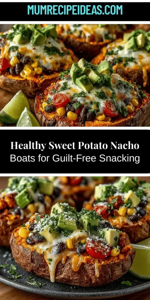 Discover the delicious and nutritious world of sweet potato nacho boats, a healthier twist on a classic favorite! These vibrant boats replace traditional tortilla chips with baked sweet potatoes, adding unique flavors and impressive nutritional benefits. Packed with vitamins, fiber, and customizable toppings like beans, cheese, and fresh veggies, they’re perfect for any occasion. Whether it's game day or a cozy family dinner, enjoy this guilt-free snack that delights both the palate and the body!