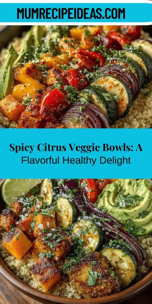 Discover the vibrant flavors of Chili Lime Roasted Veggie Bowls, a delightful dish that perfectly marries spice and nutrition. With a combination of sweet roasted vegetables, zesty lime, and a kick of chili, this recipe is not only a feast for the senses but also a healthy choice. It's versatile enough to suit any dietary preference, allowing you to swap veggies based on your favorites. Elevate your meals with this colorful, nourishing bowl that promises satisfaction in every bite.