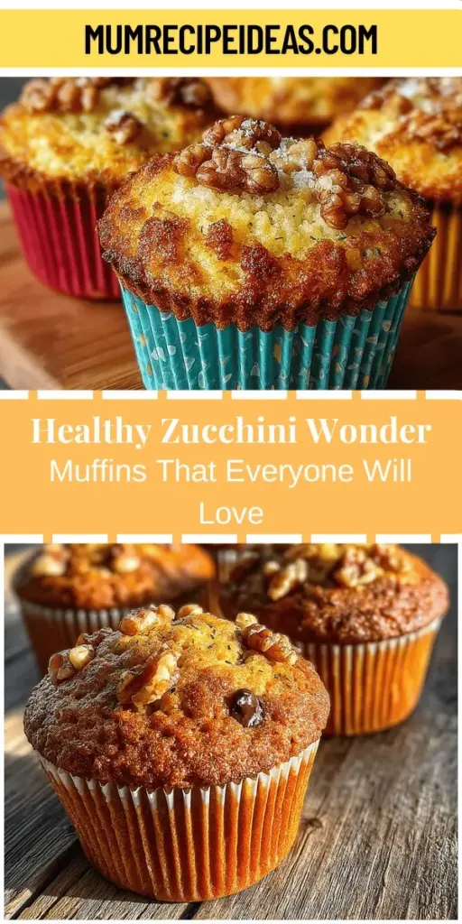 Discover the deliciously nutritious Zucchini Wonder Muffins, perfect for breakfast or a snack that everyone will love! These easy-to-make muffins blend grated zucchini with wholesome ingredients for a treat that’s both satisfying and healthy. Rich in vitamins and fiber, they help sneak veggies into your family’s diet effortlessly. With a warm, inviting flavor profile enhanced by spices, they’re sure to become a favorite in your kitchen. Enjoy them fresh or store for later!