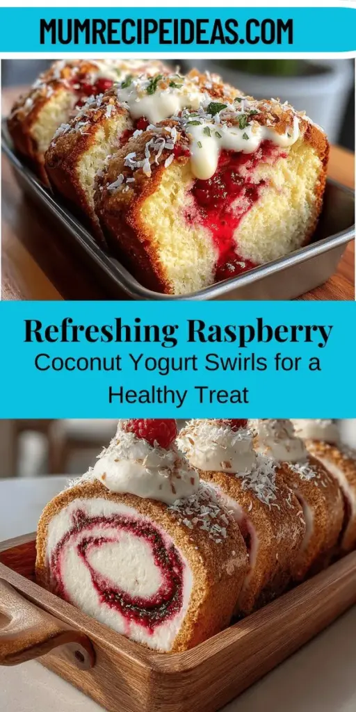 Beat the heat with these Frozen Raspberry Coconut Yogurt Swirls, a refreshingly nutritious dessert that combines creamy Greek yogurt, rich coconut milk, and vibrant raspberries. This simple recipe not only looks beautiful but is packed with protein and antioxidants. Perfect for warm weather or gatherings, it's a quick treat that satisfies your sweet cravings without the guilt. Discover how easy it is to create a delicious dessert that's both healthy and delightful. Craft your own at home and indulge in each luscious bite.