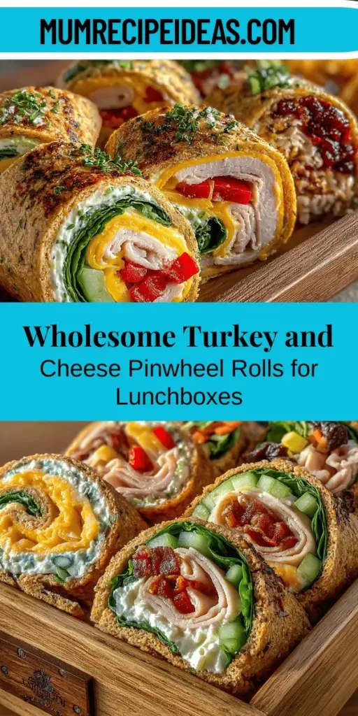 Discover the joy of healthy eating with these Turkey and Cheese Pinwheel Lunchbox Rolls! Perfect for busy lifestyles, these flavorful rolls are easy to make and packed with nutrition. Using whole wheat tortillas, deli turkey, and fresh veggies, each bite is a delightful combination of taste and wellness. Ideal for lunchboxes or quick snacks at home, this versatile recipe will soon become a go-to in your meal prep routine. Try them today for a satisfying and wholesome meal!