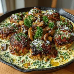 When it comes to quick, delectable meals that can cater to both weeknight dinners and special occasions, the Savory Creamy Mushroom Chicken Skillet stands out as a prime contender. This dish brings together succulent chicken thighs, earthy mushrooms, and a rich, creamy sauce that will tantalize your taste buds and warm your soul. With its combination of flavors and textures, it’s no wonder this recipe has become a favorite in many households.