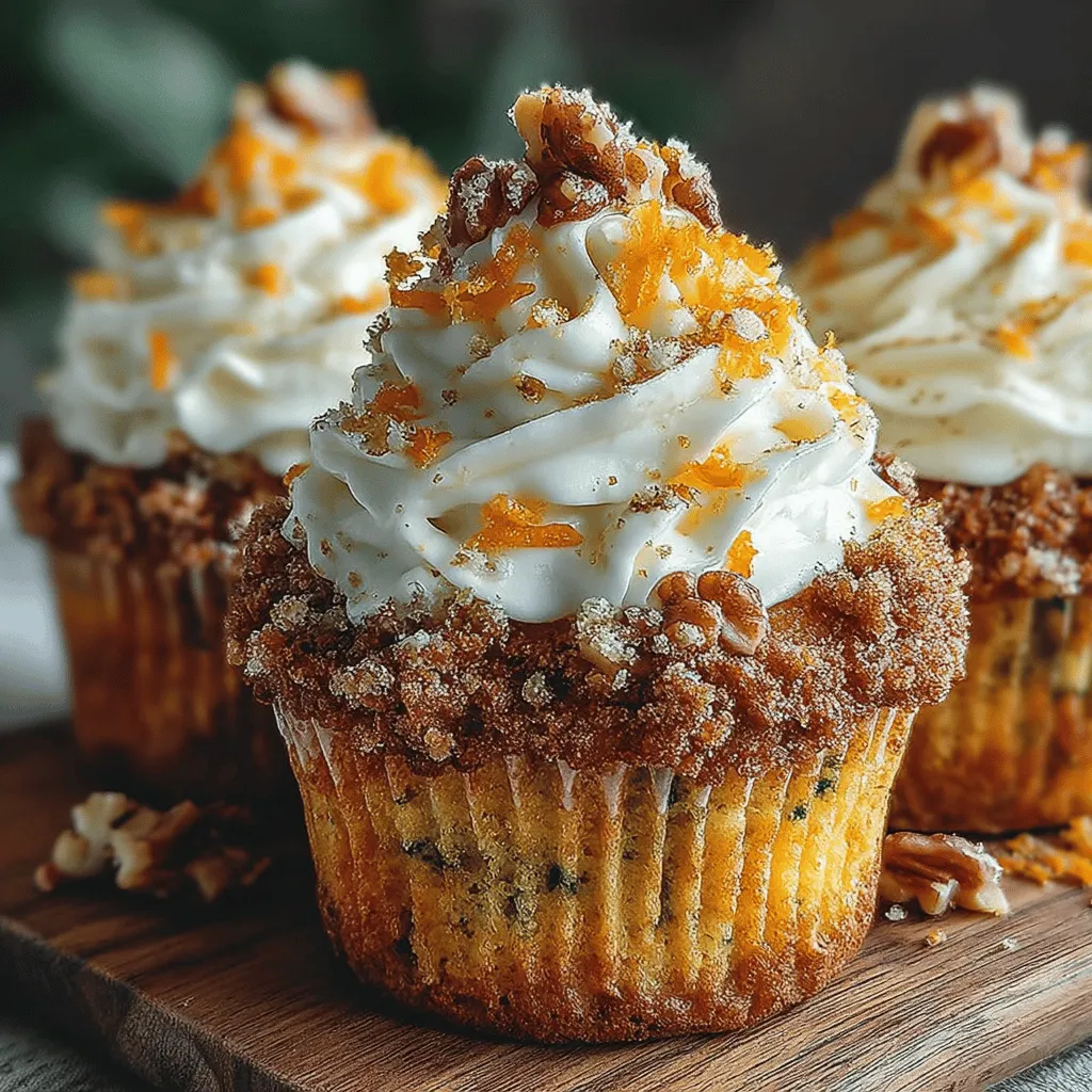 Carrot cake cupcakes have become a beloved treat for dessert lovers around the world, and it's easy to see why. These delightful confections combine the classic flavors of traditional carrot cake with the convenience and appeal of a cupcake format. Each bite reveals a moist texture and a unique flavor profile that marries the earthiness of carrots with warm spices and a touch of sweetness. The addition of cream cheese frosting transforms these cupcakes into a decadent indulgence, offering a rich, tangy contrast that complements the cake's flavors perfectly.