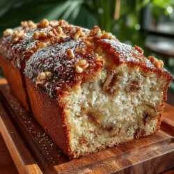 Banana bread has become a beloved staple in kitchens around the world, celebrated for its moist texture and rich flavor. Among the many variations of this classic recipe, Banana Bliss Bread stands out as a delightful treat that elevates the traditional concept of banana bread to new heights. This recipe not only makes excellent use of overripe bananas but also incorporates a few special touches that enhance its overall taste and texture. Whether you're a novice baker looking for a simple yet rewarding recipe or an experienced cook hoping to add a new favorite to your repertoire, Banana Bliss Bread is the perfect choice.