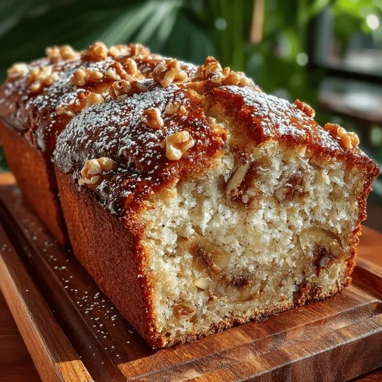 Banana bread has become a beloved staple in kitchens around the world, celebrated for its moist texture and rich flavor. Among the many variations of this classic recipe, Banana Bliss Bread stands out as a delightful treat that elevates the traditional concept of banana bread to new heights. This recipe not only makes excellent use of overripe bananas but also incorporates a few special touches that enhance its overall taste and texture. Whether you're a novice baker looking for a simple yet rewarding recipe or an experienced cook hoping to add a new favorite to your repertoire, Banana Bliss Bread is the perfect choice.