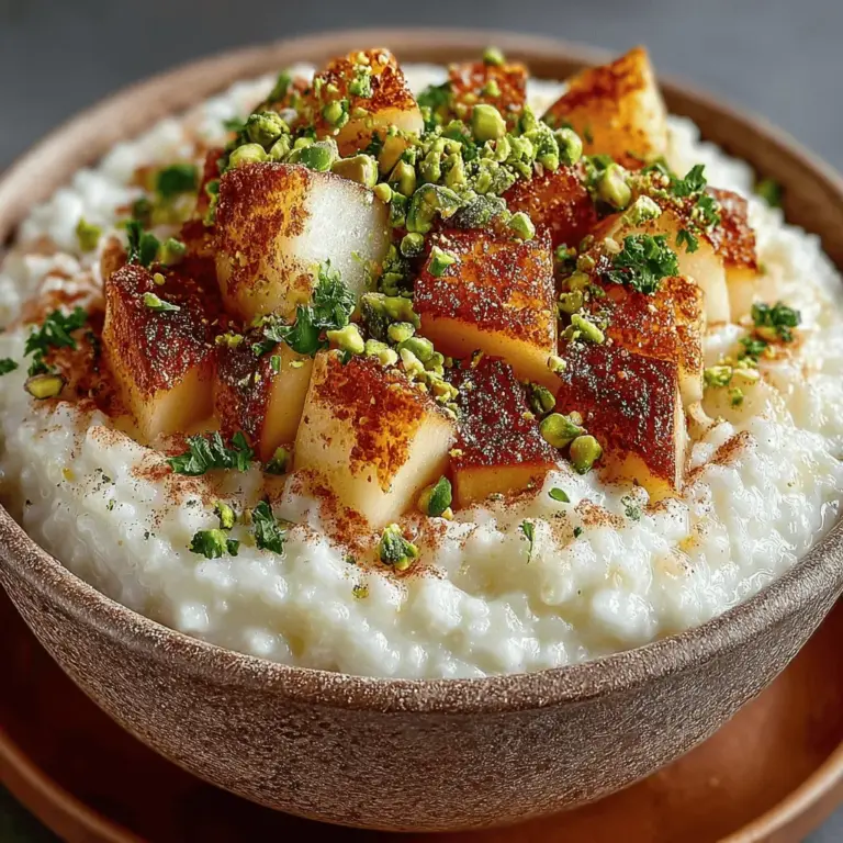 Rice pudding is often regarded as a quintessential comfort food, evoking memories of home and warmth with every creamy spoonful. This classic dish has transcended generations and cultures, cherished for its simplicity and versatility. While traditional rice pudding is delicious in its own right, this recipe elevates it with the unique pairing of pears and cardamom. The combination not only adds a delightful twist but also infuses the pudding with layers of flavor that are sure to impress.